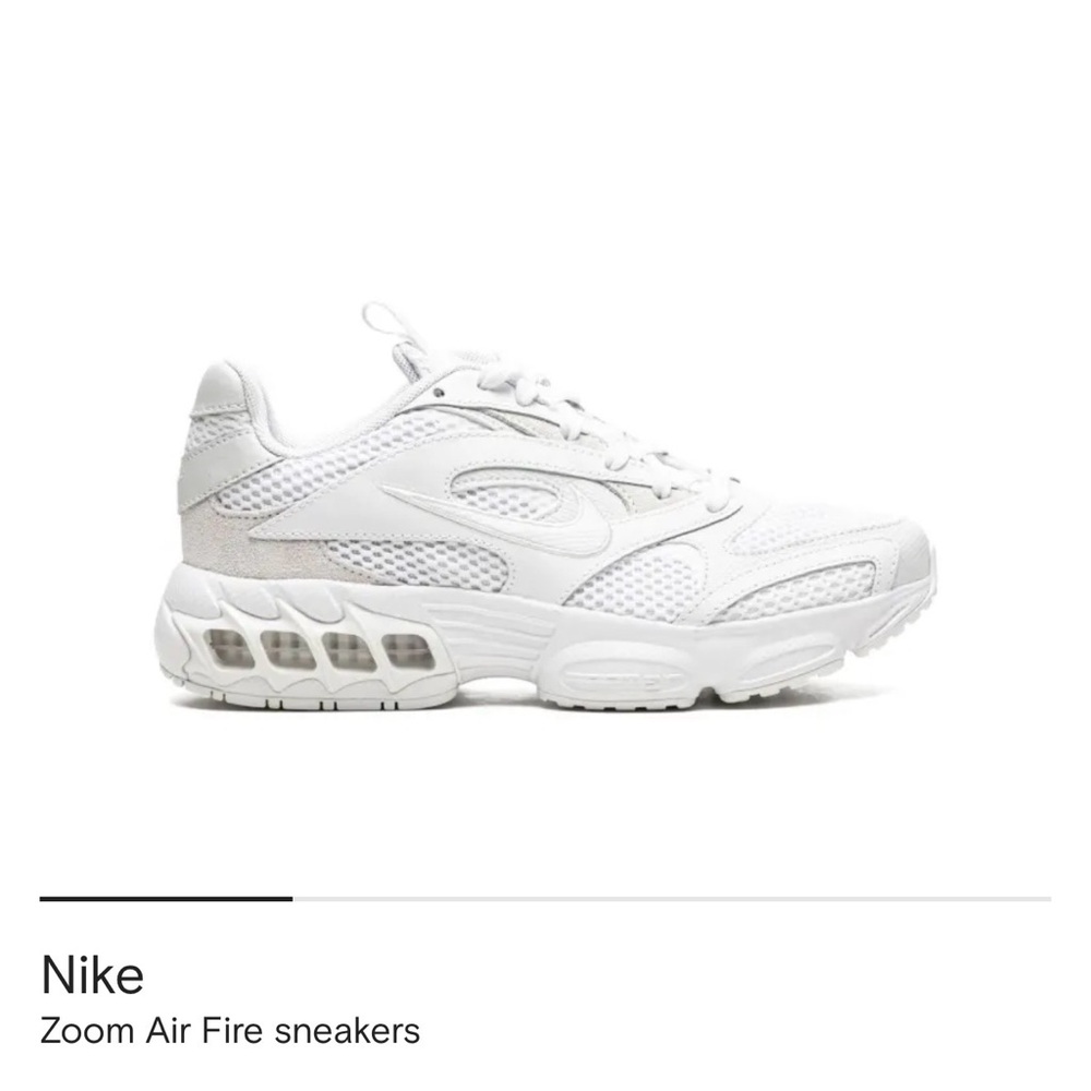 Nike Zoom Air Fire Sneakers - Crisp White